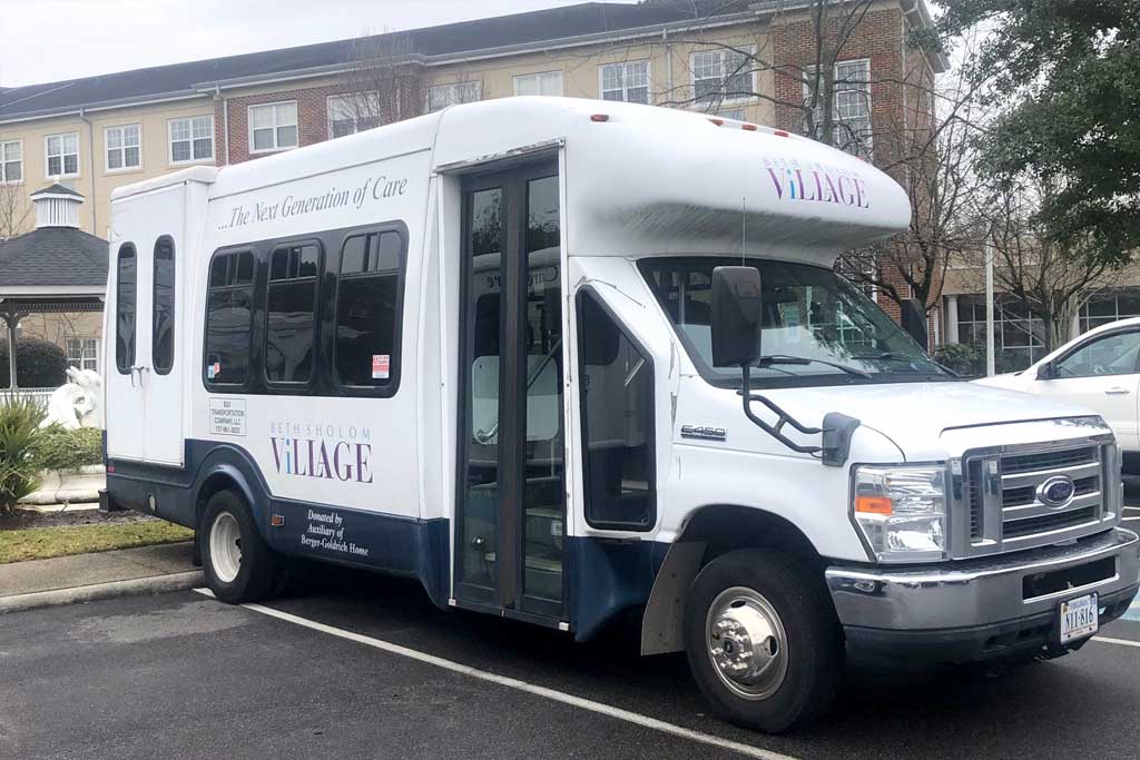 Bus donated by Auxiliary
