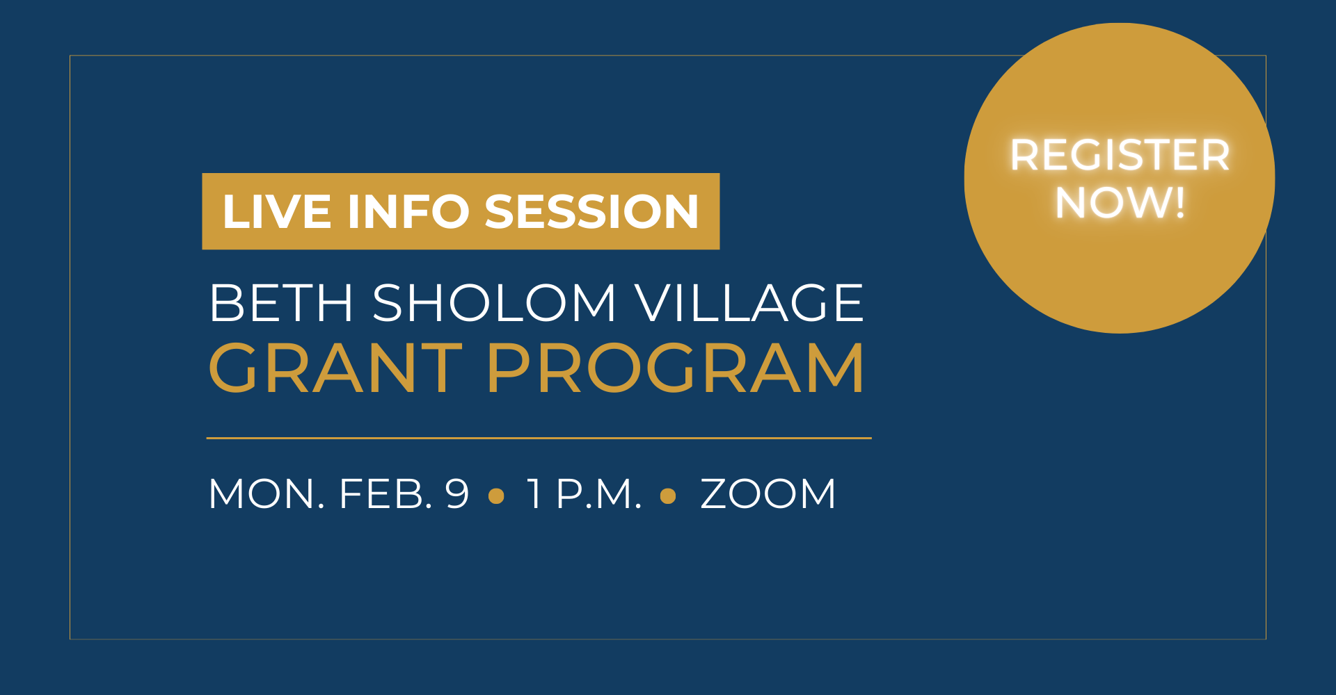 Join Grant Info Session